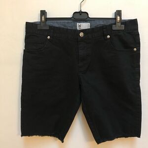 BRICK & MORTOR MEN BLACK SHORTS 32